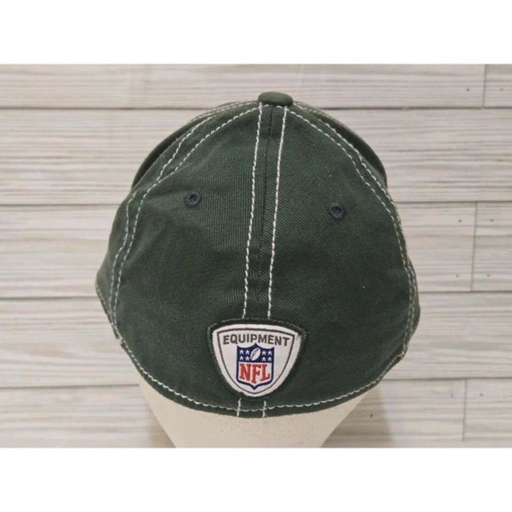 NFL New‎ York Jets Reebok On Field Fitted Stretch Fit Hat L/XL Football Fitmax